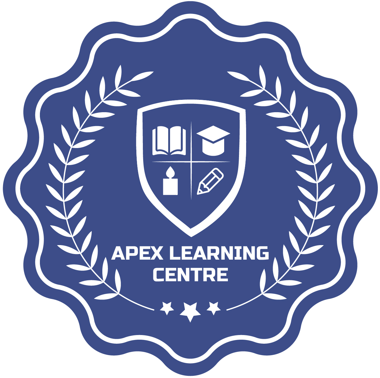 Apex learning centre logo design 2